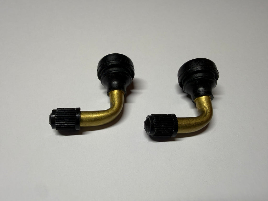 90° Angled Motorcycle Valve Stems (2-Pack)