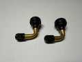 90° Angled Motorcycle Valve Stems (2-Pack)