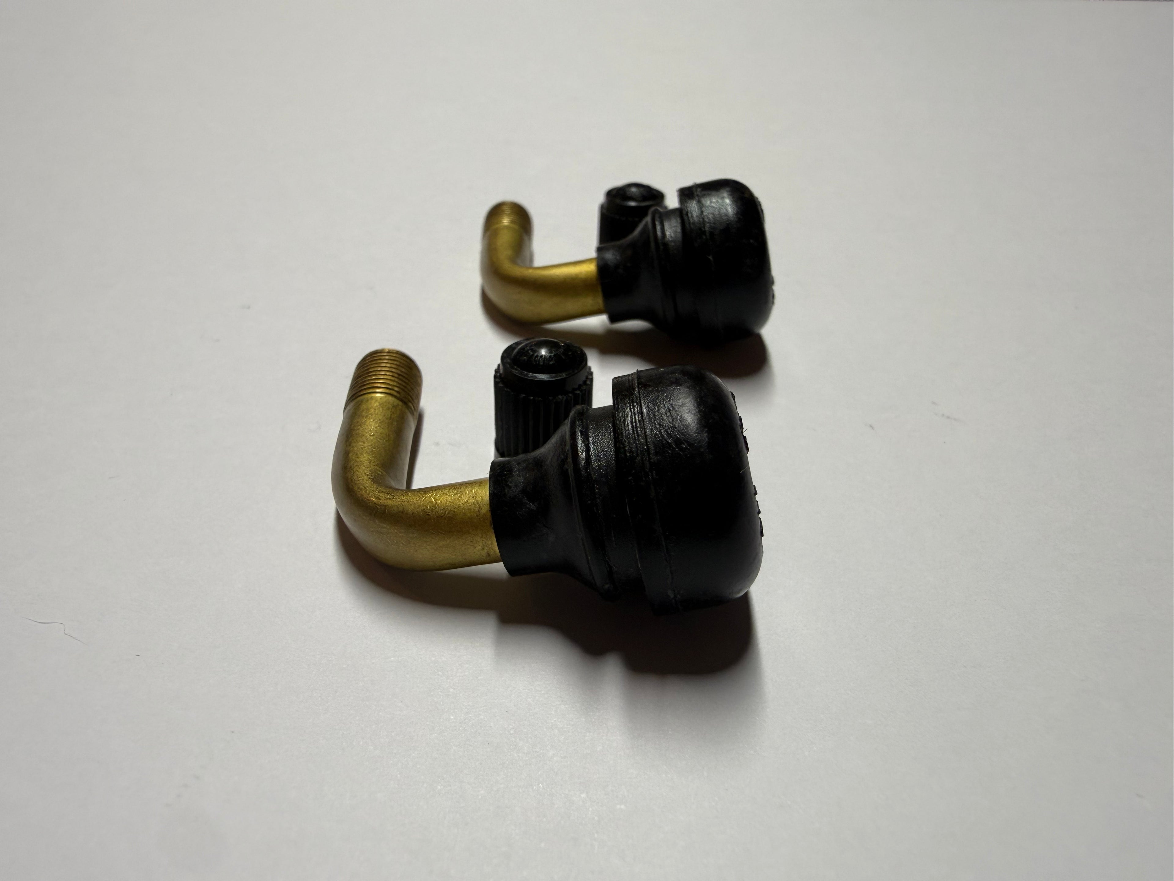 90° Angled Motorcycle Valve Stems (2-Pack)