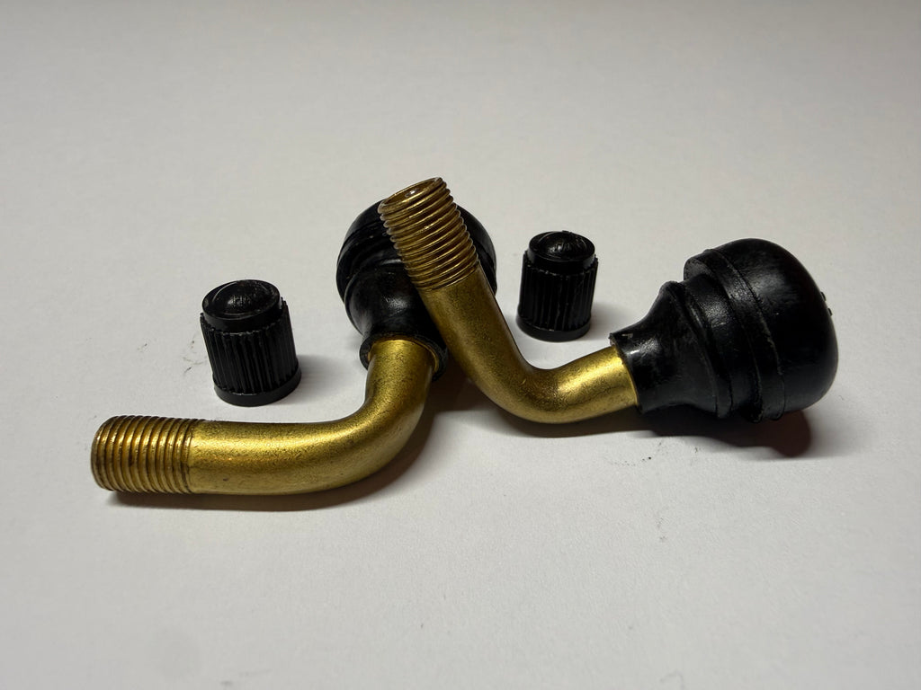 90° Angled Motorcycle Valve Stems (2-Pack)