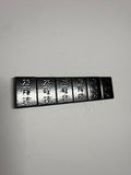 .25 oz Black Adhesive Wheel Weights