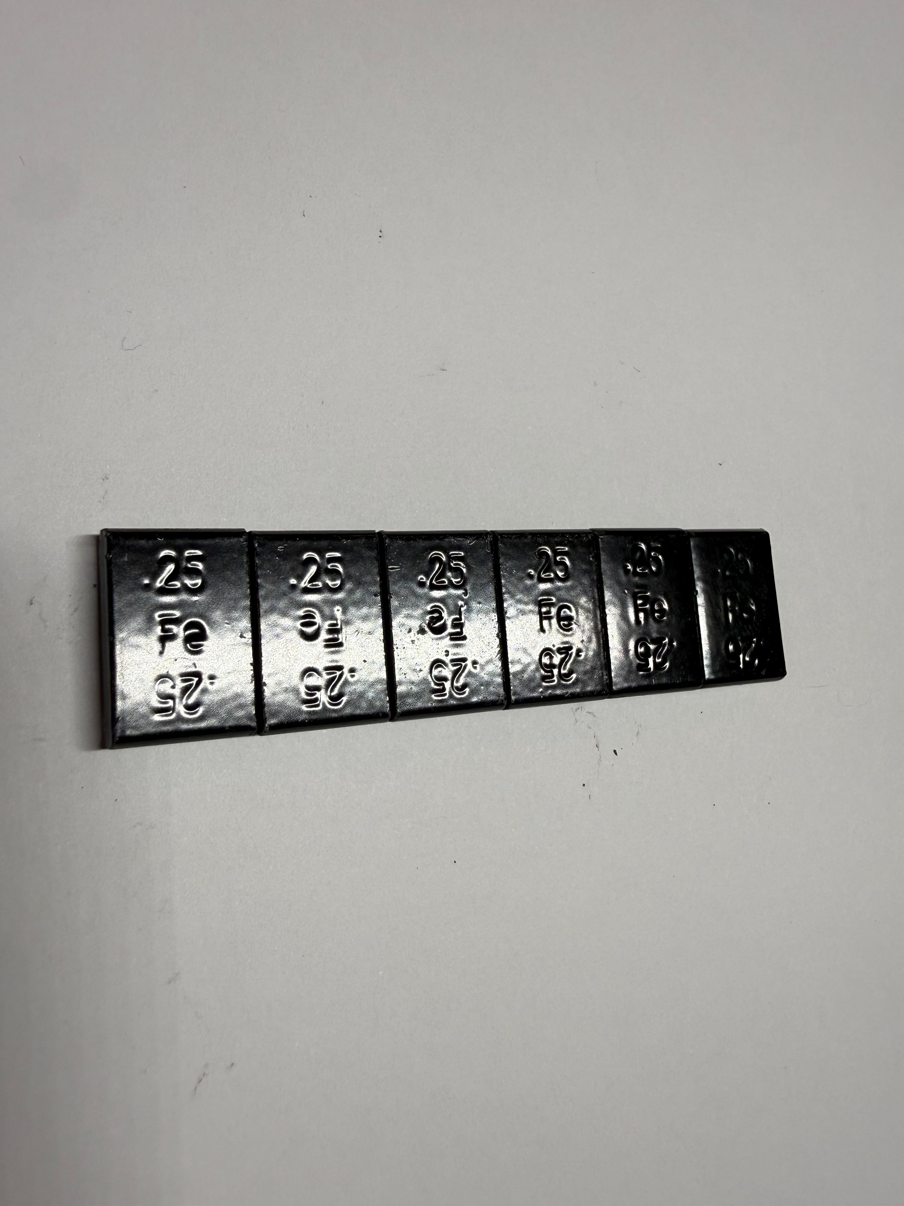 .25 oz Black Adhesive Wheel Weights